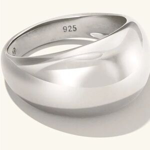 Vintage Sterling Silver Dome Ring